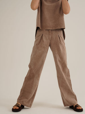 Open image in slideshow, Recycled Denim High-rise Wide-leg Jeans
